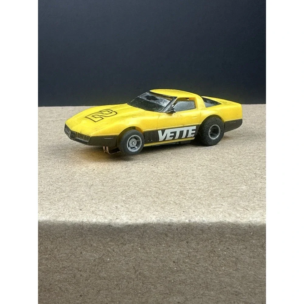 TYCO HO scale slot racing car TYCO Chevy Vette Ho Slot Car Untested